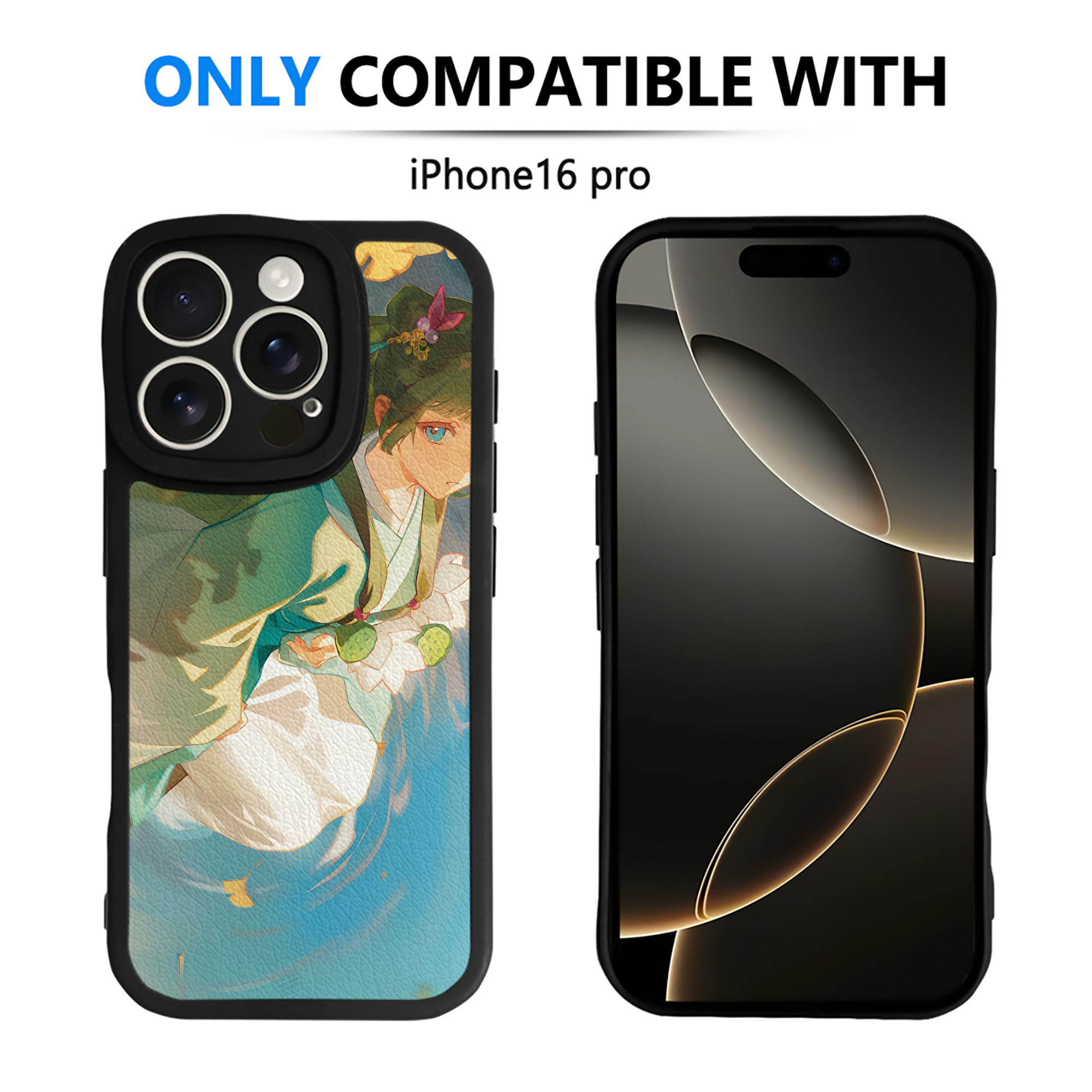 薬屋のひとりごと The Apothecary Diaries 【iPhone 16シリーズ対応】シリコンスマホケース（レザー調） 材質：シリコン